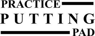PRACTICE PUTTING PAD logo