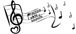 PRACTICE SAFE SOUNDS logo