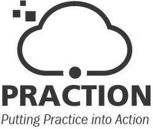 PRACTION PUTTING PRACTICE INTO ACTION logo
