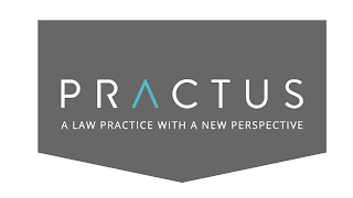 PRACTUS A LAW PRACTICE WITH A NEW PERSPECTIVE logo