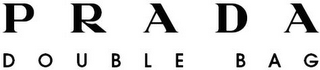PRADA DOUBLE BAG logo