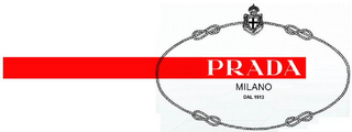 PRADA MILANO DAL 1913 logo