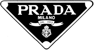 PRADA MILANO DAL 1913 logo