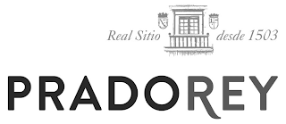 PRADOREY REAL SITIO DESDE 1503 logo