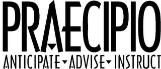 PRAECIPIO ANTICIPATE ADVISE INSTRUCT logo