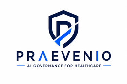 PRAEVENIOAI GOVERNANCE FOR HEALTHCARE logo