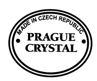 PRAGUE CRYSTAL MADE IN CZECH REPUBLIC