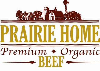 PRAIRIE HOME PREMIUM ORGANIC BEEF logo