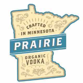 PRAIRIE ORGANIC VODKA CRAFTED IN MINNESOTA logo