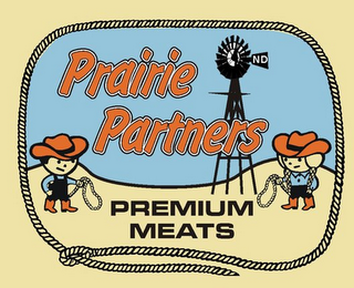 PRAIRIE PARTNERS PREMIUM MEATS ND logo