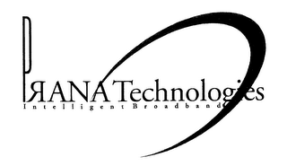 PRANA TECHNOLOGIES INTELLIGENT BROADBAND logo