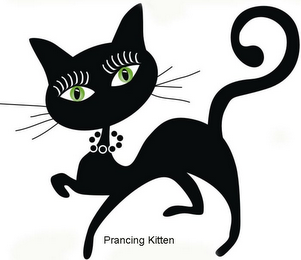 PRANCING KITTEN logo