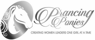 PRANCING PONIES CREATING WOMEN LEADERS ONE GIRL AT A TIME logo