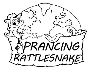 PRANCING RATTLESNAKE logo