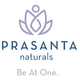 PRASANTA NATURALS BE AT ONE. logo