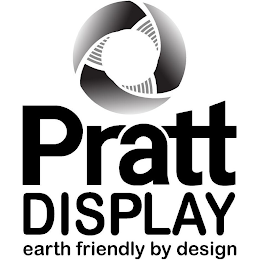 PRATT DISPLAY EARTH FRIENDLY BY DESIGN logo