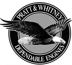 PRATT & WHITNEY DEPENDABLE ENGINES logo