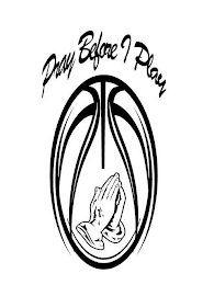 PRAY BEFORE I PLAY logo