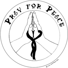 PRAY FOR PEACE LOVE, JOY & PEACE 2005 logo