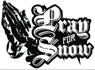 PRAY FOR SNOW logo