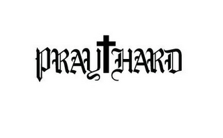 PRAY HARD logo