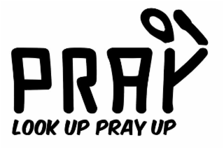 PRAY LOOK UP PRAY UP logo