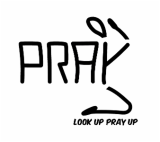 PRAY LOOK UP PRAY UP logo