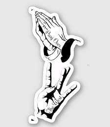 PRAY OVER THE WEST logo