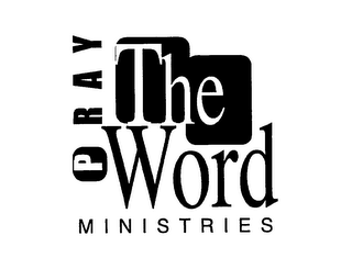 PRAY THE WORD MINISTRIES logo