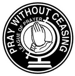 PRAY WITHOUT CEASING LEAGUE OF PRAYER logo