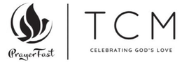 PRAYERFAST | TCM CELEBRATING GOD'S LOVE logo