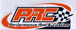 PRC PERFORMANCE ROD & CUSTOM logo