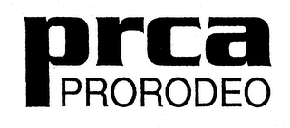 PRCA PRORODEO logo