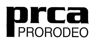 PRCA PRORODEO logo