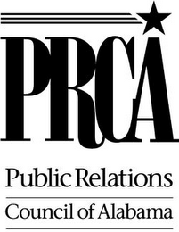 PRCA PUBLIC RELATIONS COUNCIL OF ALABAMA logo