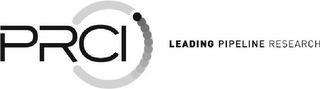 PRCI LEADING PIPELINE RESEARCH logo