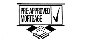PRE-APPROVED MORTAGE logo
