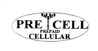 PRE CELL PREPAID CELLULAR logo