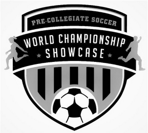 PRE-COLLEGIATE SOCCER WORLD CHAMPIONSHIP SHOWCASE logo