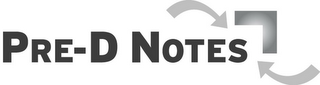 PRE-D NOTES logo