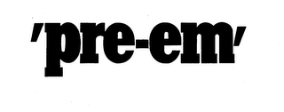 'PRE-EM' logo