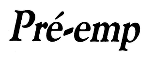 PRE-EMP logo