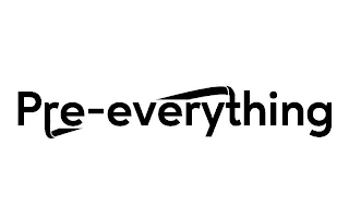 PRE-EVERYTHING logo