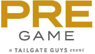 PRE GAME A TAILGATE GUYS EVENT logo
