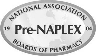 PRE-NAPLEX 1904 NATIONAL ASSOCIATION BOARDS OF PHARMACY logo
