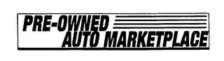 PRE-OWNED AUTO MARKETPLACE logo