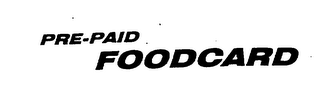 PRE-PAID FOODCARD logo