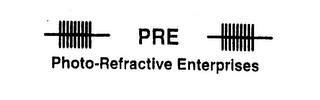 PRE PHOTO-REFRACTIVE ENTERPRISES logo