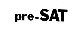 PRE-SAT logo