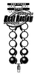 PRE-STAGE STAGE REAL RACING logo
